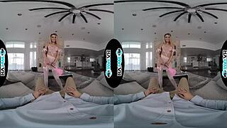 Latina Maid Swallows Cum