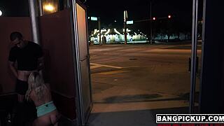 Watch Valerie White Get Fucked Hard on the Street!