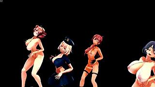 Watch Those Big Tits Dance!