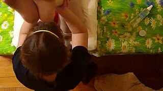 Anastasia Mistress dominates with strapon in rough Russian anal pegging scene