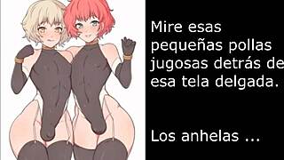 Las chicas futanari te n a un orgasmo anal joi assplay peque�o cei