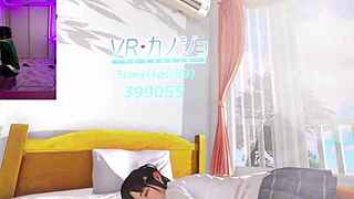 just a casual vr hangout with my japanese girlfriend today