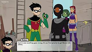 Double Pussy Fuck In 18Titans Episode 35 With Creampie And Tits!