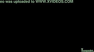 Crystal's Lip Gloss Leaves Seductive Marks On Her Lips And More