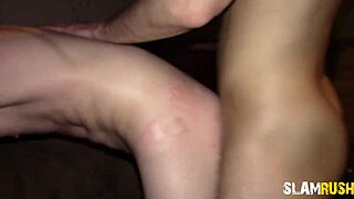 the little bitch gets slammed hardest in this gay scene