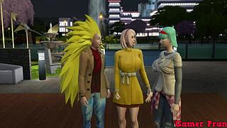 i cheated with naruto hentai sakura, showin my cock for oral sex. 😏