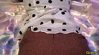 Proving love through intimate touches.