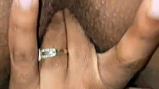 black ebony amateur couple shares intimate moments in 2020