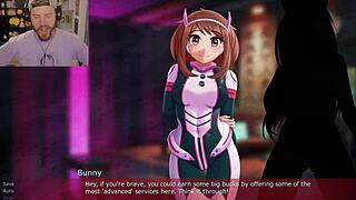 There is no way I could survive in an animation porn game without getting wild with the footjob and cowgirl action with ochaco uraraka