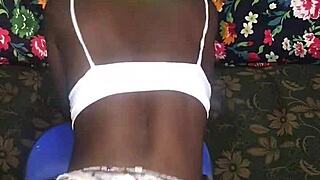 There‘s a little dirty talk and filthy used clothing which only heightens the sexiness of the homemade video