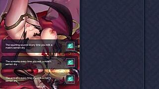 The second part of a Japanese hentai games animated hentai victim features big busted women