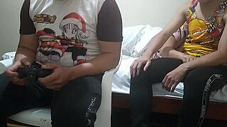Best friend's wife gets her big tits and ass bouncing with me ride as I get inside of her