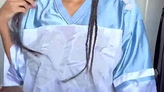 taboo caught my stepbrother watching me in a roleplay scenario