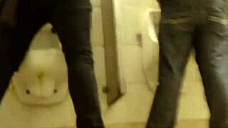 Intense Gay Sex In The Toilet
