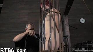 Tied Slave Gets Her Pussy Gratified!