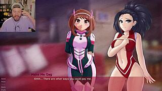 There is no way I could survive in an animation porn game without getting wild with the footjob and cowgirl action with ochaco uraraka