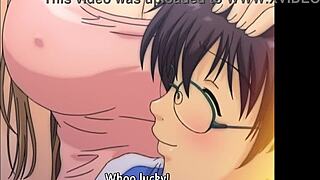 I Love How My Hot Tutor Flashes Huge Tits to Me in Hentai