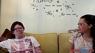 A curious newbie is tricked into a first-time encounter with a nerd in a British amateur reality show.