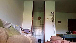 The brunette couple enjoys rough cowgirl and facial cumshots