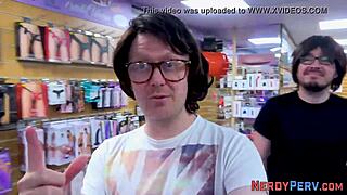 A curious newbie is tricked into a first-time encounter with a nerd in a British amateur reality show.