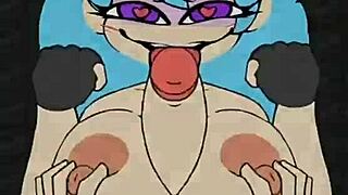 Sky finally gets what she deserves after all that teasing with big cocks