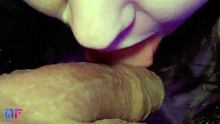 Wet Blowjob Leads to Gentle Sucking and Oral Creampie