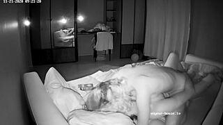 Amateurs Couple Night Vision Sex!