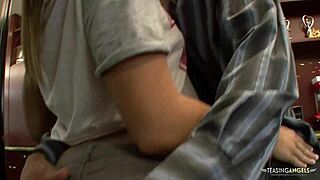 DESPITE BEING HER OLDER BOSS, THE BLONDE CANNOT RESIST TASTING HIS COCK IN BENT OVER BLOWJOB AND COWGIRL.