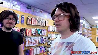 A curious newbie is tricked into a first-time encounter with a nerd in a British amateur reality show.