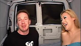 Gwen Diamond's Yummy Tits Feel Intense Pleasure Fucking Hard On Truck
