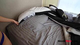 I can't resist my hot British stepmom's tight pussy