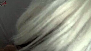 cat coxx gets an anal stranger fuck over video call, moaning loudly