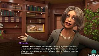 I feel horny as the principal sucks my big tits