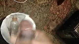 Gorilla Cums on Big Black Cock