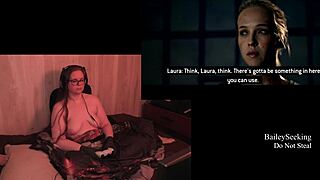 Part 8 of the nude quarry play featuring a gamer girls natural tits and big ass on display