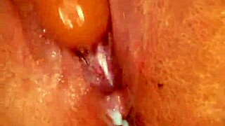 i cream and cum on my dildo