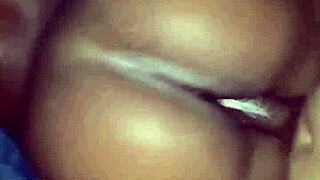 18 year old ebony enjoys bbc with nice ass