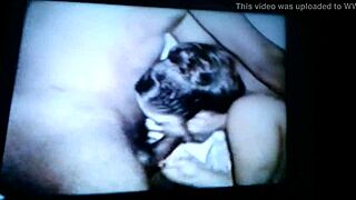 mexican milf loves sucking big black cock