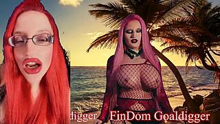 I am the rich bitch giving jerk off instructions in glasses fetish slave bdsm 😈