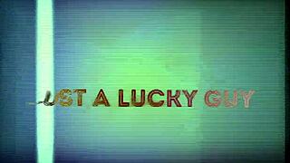 Aria Six bent over for doggystyle with big tits bouncing