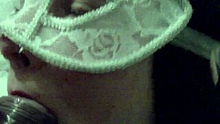 The sick girl submits to interracial deepthroat and gagging.