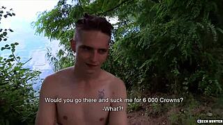 ripped guy sucks man dry before riding his big cock