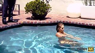 Heyy, Daddy4K, this young chick decides to hook up with an older guy! 😍