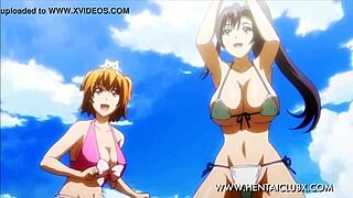 feeling the sexy ecchi bikini madness in this hentai part 2