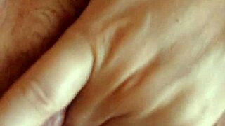 Horny Woman Masturbates, Feeling Intense Pleasure And Cumming.