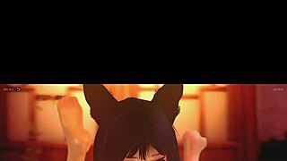 Ahri hentai adventures