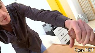 free massive cock action in steamy gay encounter