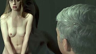 young mormon teen 18+ struggles to handle a thick cock while gagging