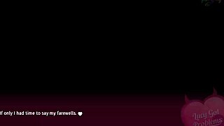 lucy faces magical girl problems with big tits and ass kissing 😊