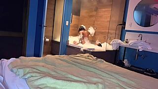 Black Emo Amateurs Fuck Passionately In Hotel!